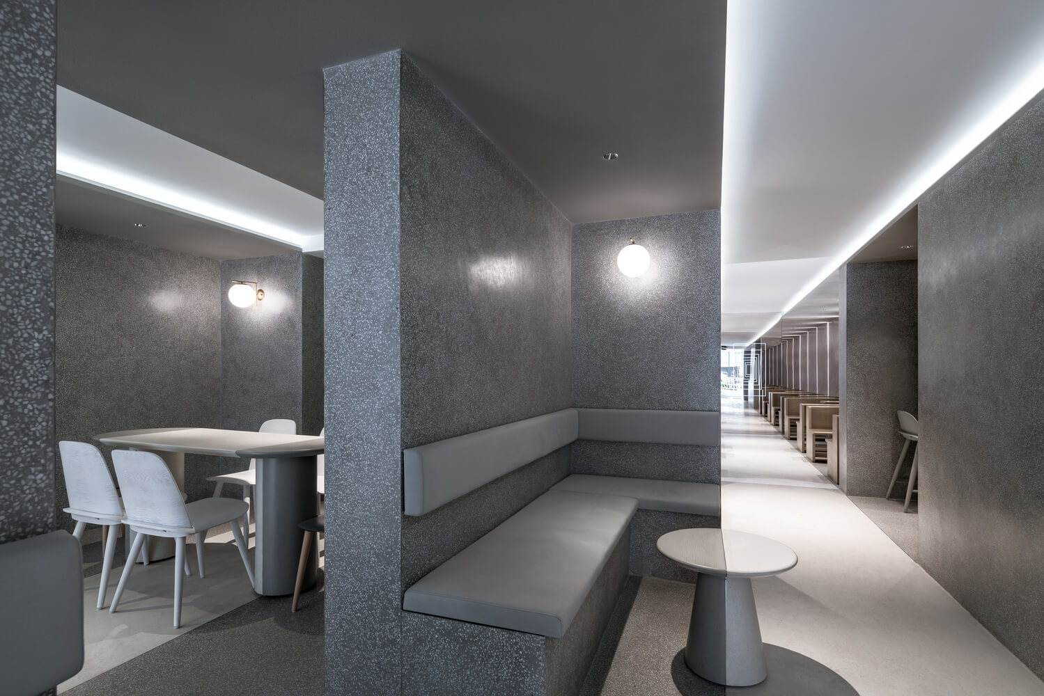 餐饮空间，北京餐饮设计，咖啡店设计，酸奶店，乐纯三里屯店，芝作室