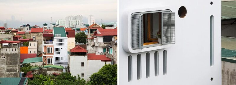 月亮之屋，越南河内的禅意小住宅
