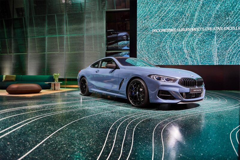 3d打印技术打造宝马展厅水磨石地板