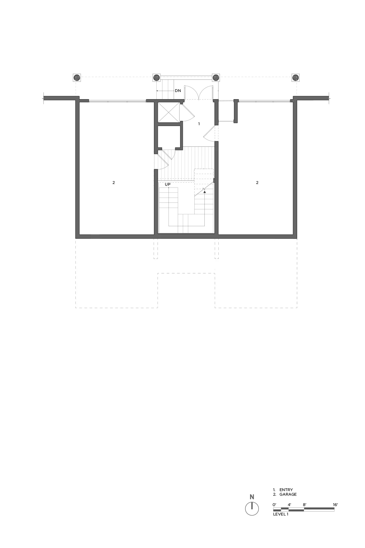 住宅设计，住宅空间，feldman architects，现代风格，twin peaks公寓，美国北加州