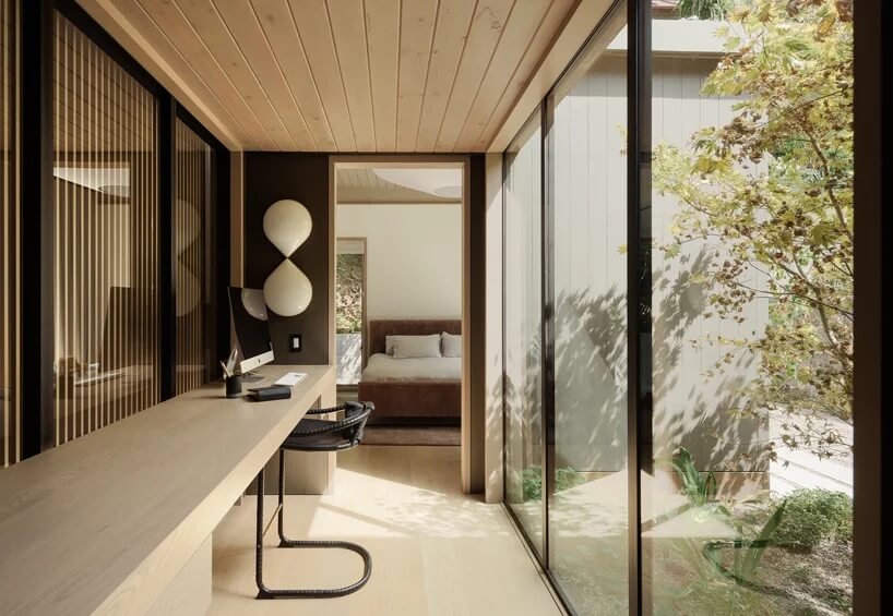 住宅设计，住宅空间，feldman architects，现代风格，twin peaks公寓，美国北加州