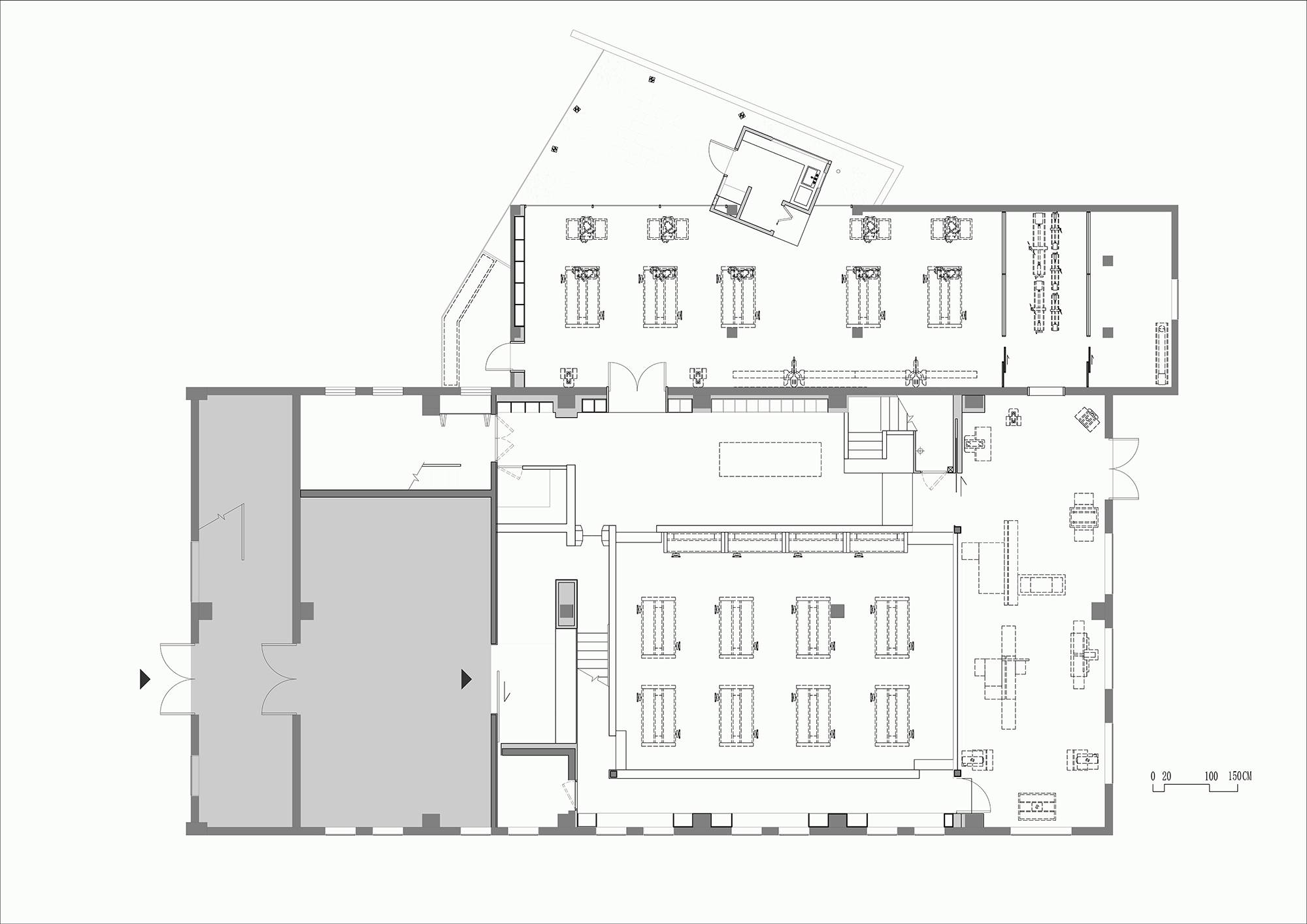 M.Y.Lab上海店空间改造，改造空间，上海建筑改造，久舍营造工作室，上海旧建筑改造