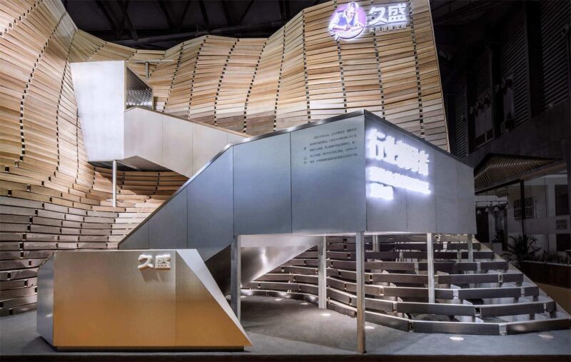 堂晤设计 | 将山水搬进展览现场