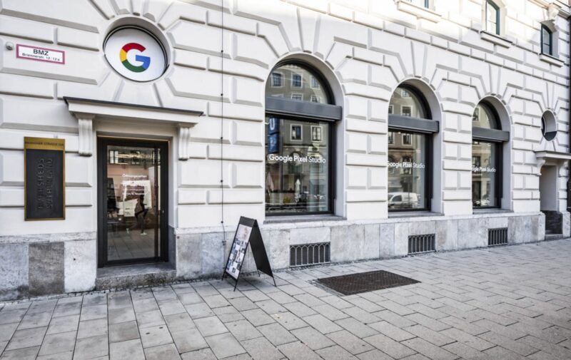 谷歌Pixel 3智能手机快闪店设计