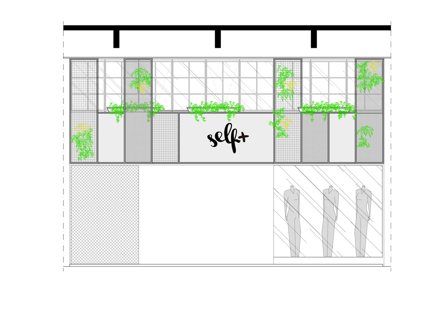 商业空间，Self+品牌，品牌实体店设计，Kube Arquitetura ，里约热内卢