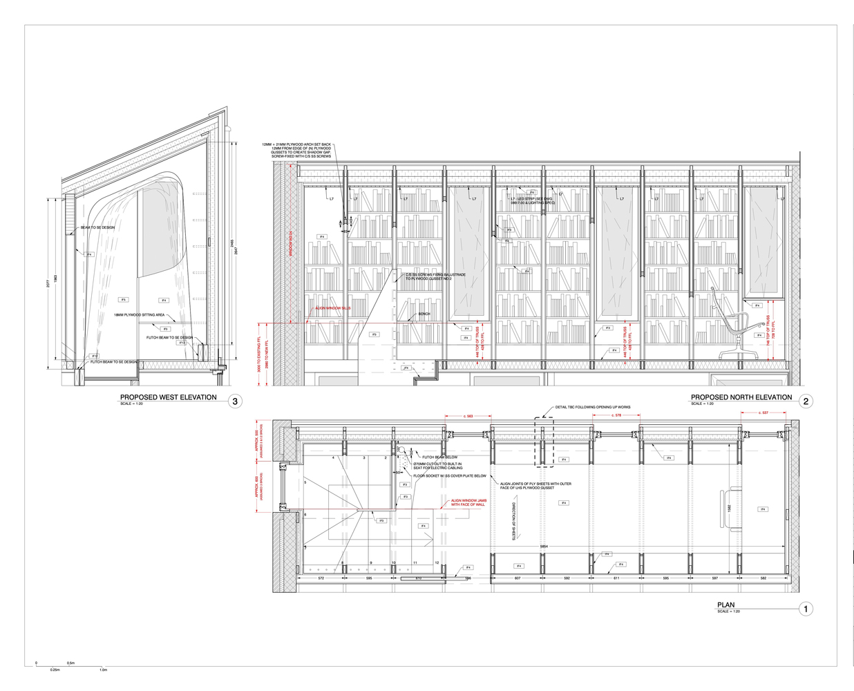 商业空间，国外图书馆设计，loft，现代风格，loft图书馆