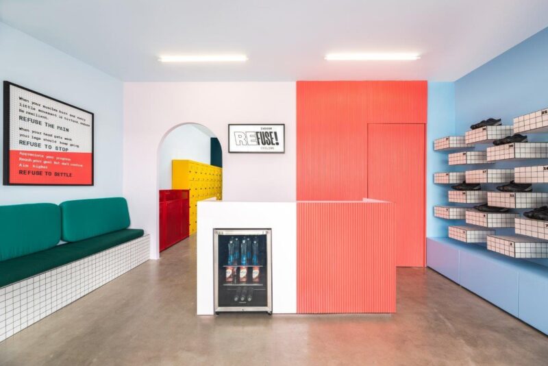 EstudioFernanda | Refuse!自行车健身房