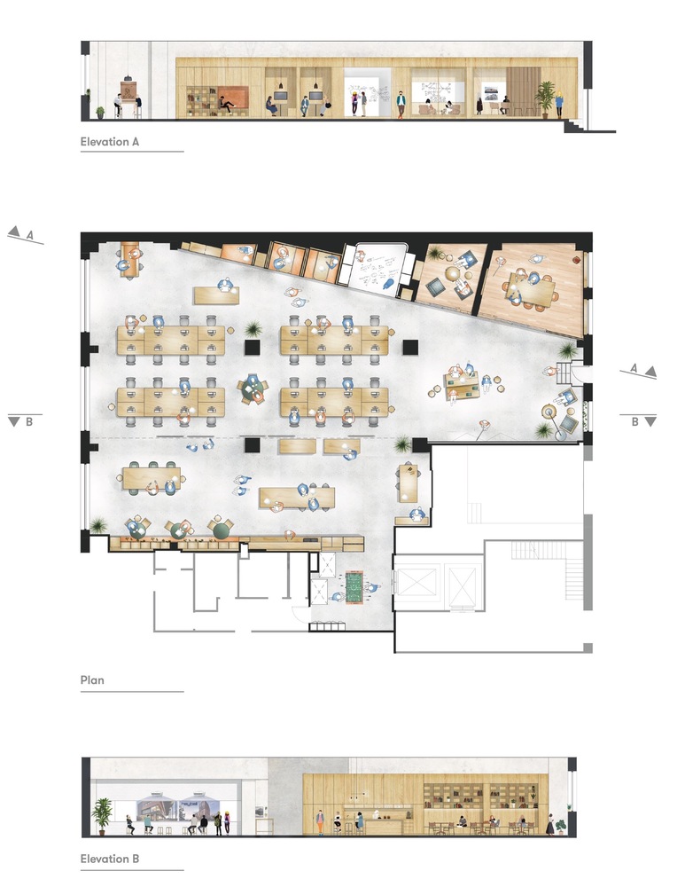办公空间，国外办公设计，现代风格，悉尼，设计公司，Hayball