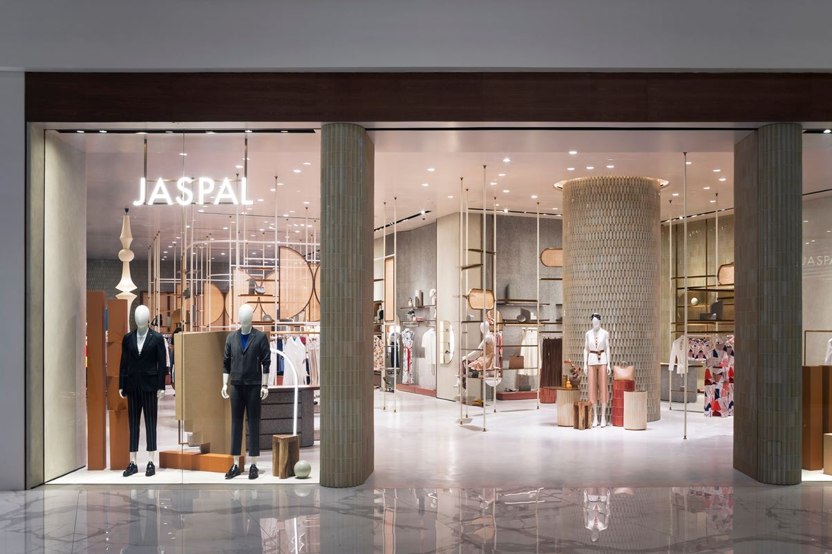 商业空间，时尚空间，服装店设计，快时尚服装店，泰国Jaspal