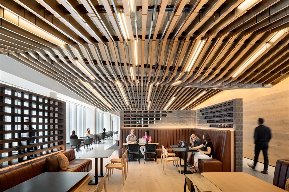 办公空间，凯悦集团全球总部，芝加哥，国外办公室设计，总部，Hyatt，Gensler