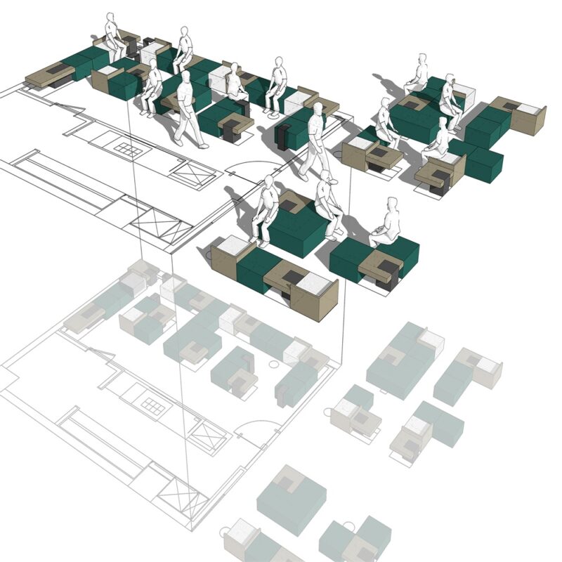 壹席设计 | 深圳本色E茶旗舰店-無间
