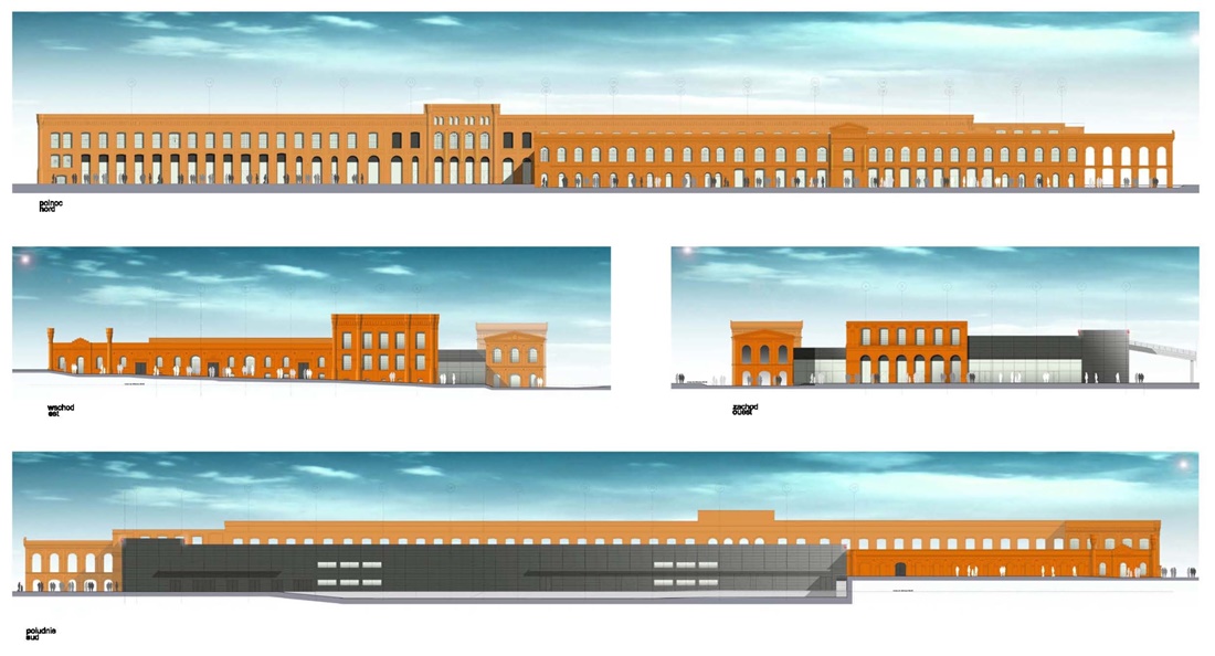修迪建筑设计，SUD Architectes，建筑改造，购物中心，波兰