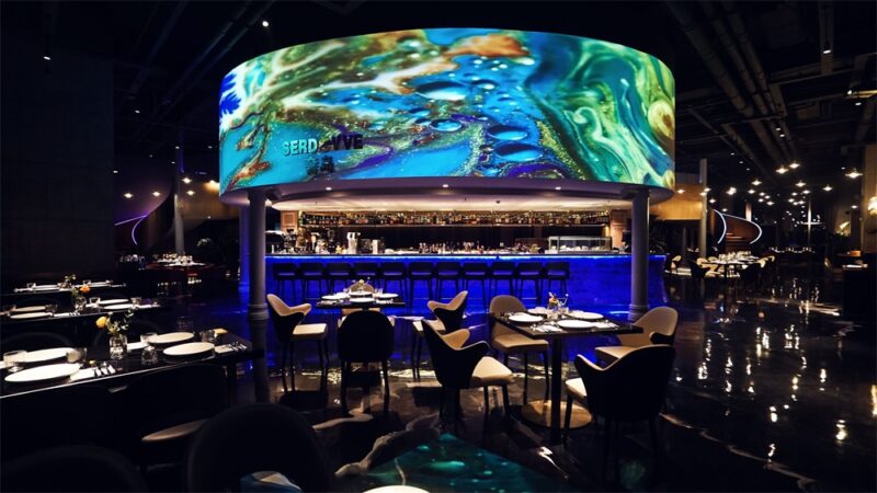 孟萨空间设计 | 江苏淮安奢岛西餐厅