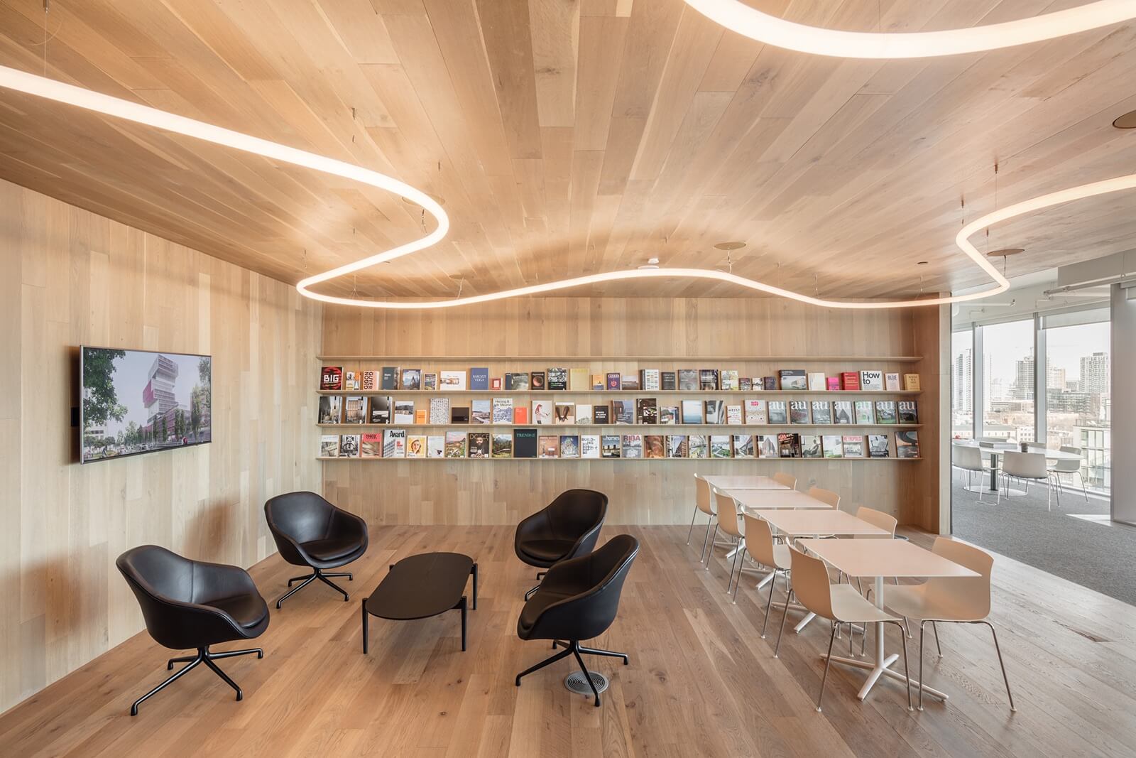 办公空间，国外办公室设计，KPMB Architects，加拿大，设计工作室