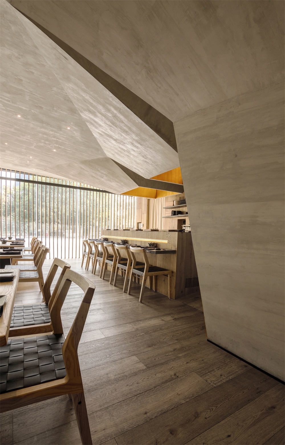 餐饮空间，寿司餐厅设计，墨西哥，Michan Architecture，寿司吧
