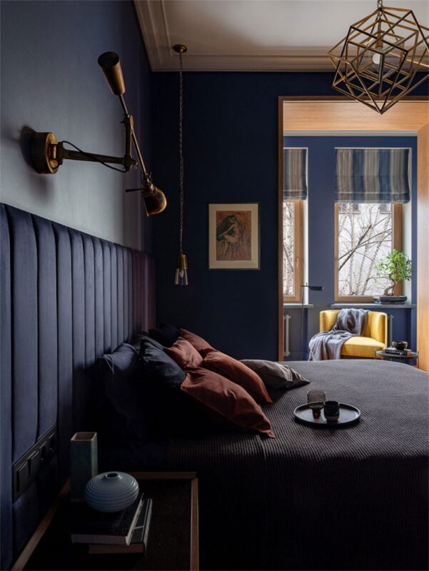 莫斯科一间135平米新艺术运动风格公寓设计