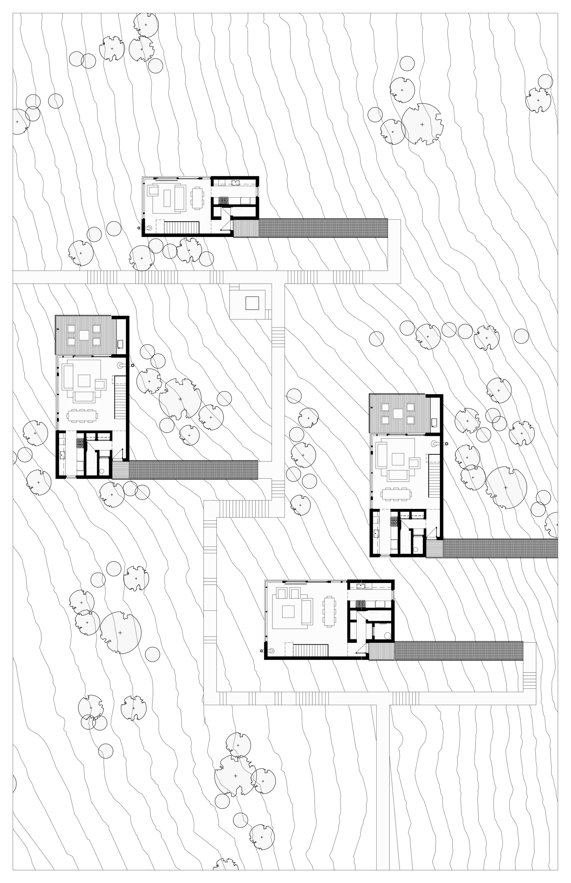 住宅空间，独栋住宅，美国，国外住宅设计，建筑设计