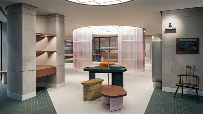 Faye Toogood | 伦敦奢侈品牌Mulberry概念店