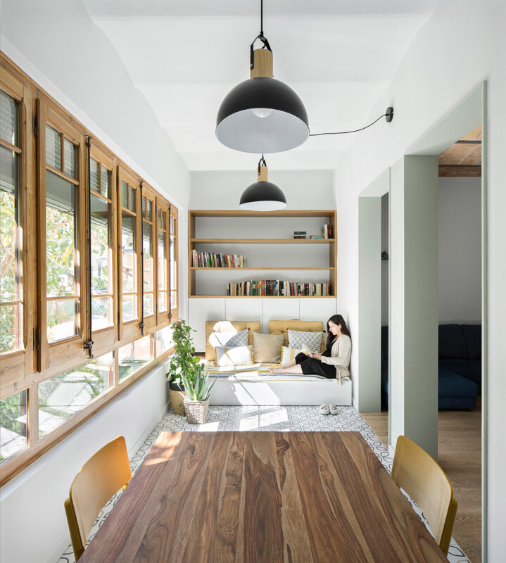 Nook Architects | 巴塞罗那67㎡三口之家