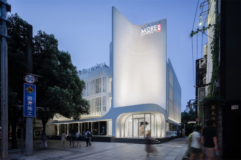 一栋设计 | 柔化的气场-静安商楼建筑更新