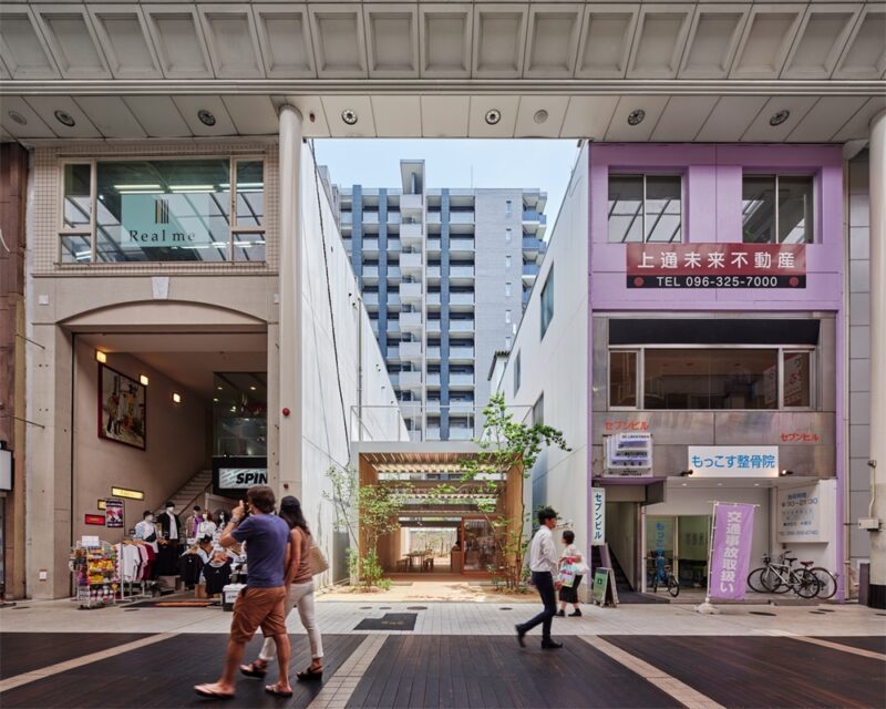 Yabashi architects | 城市公共空间的私密空间