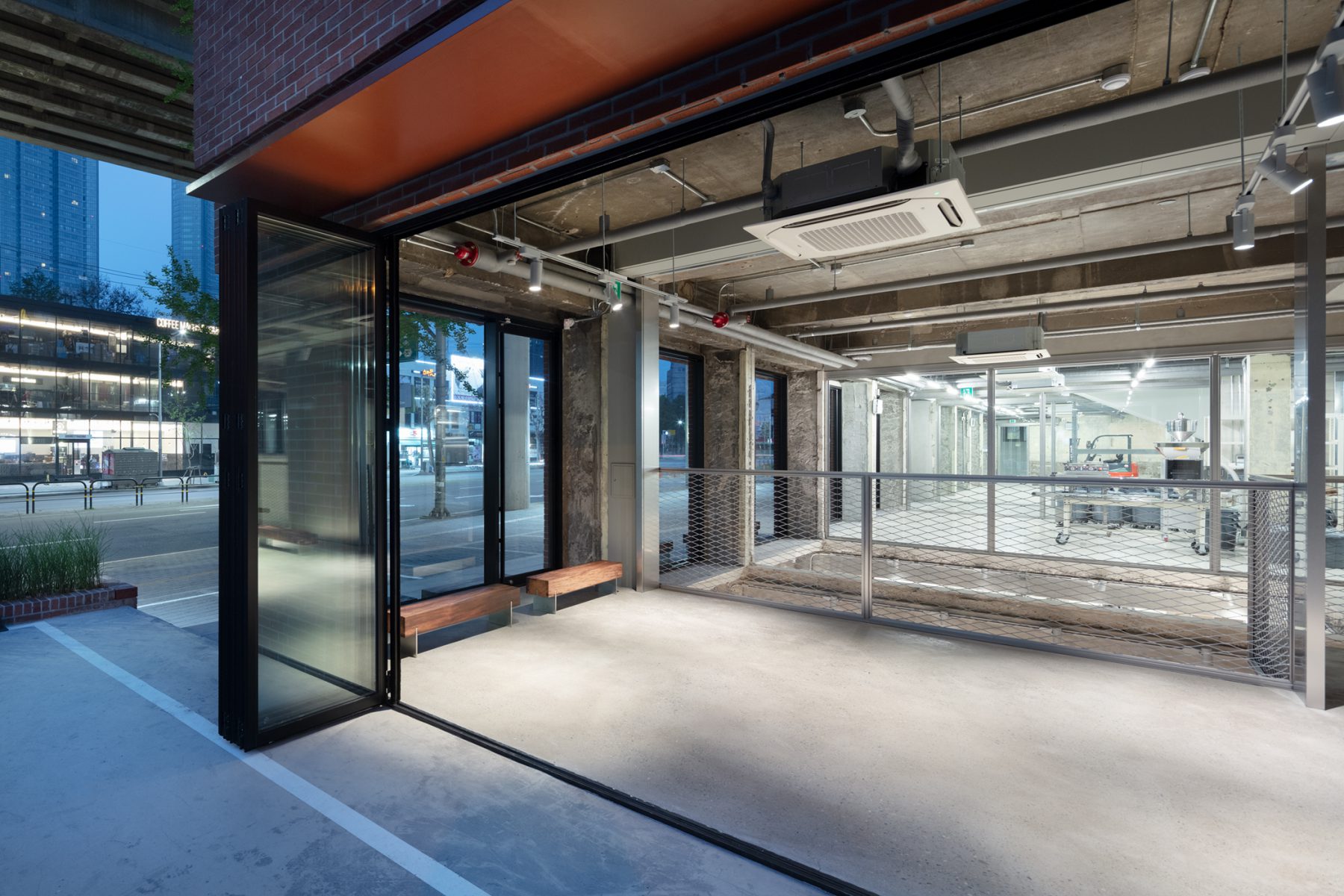 餐饮空间，Blue Bottle Coffee，蓝瓶咖啡，Schemata Architects，首尔，咖啡馆设计