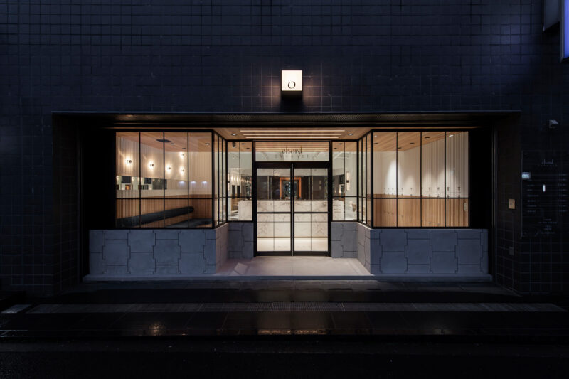 Log design︱东京Chord Seventh美容沙龙