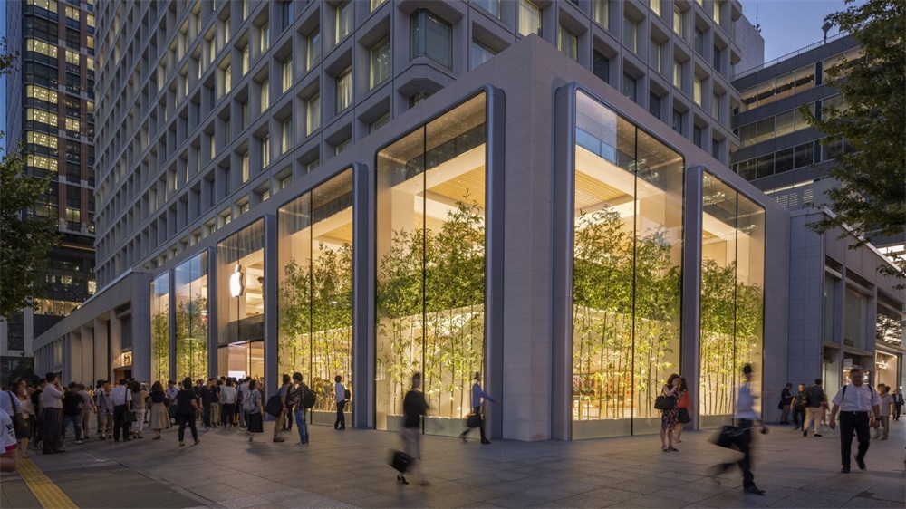 商业空间，苹果店设计，手机体验店，Apple Store，Foster + Partners