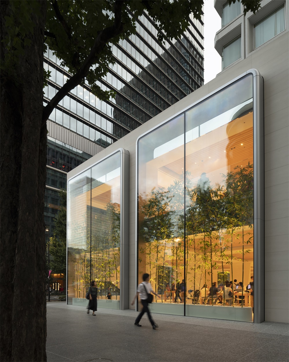 商业空间，苹果店设计，手机体验店，Apple Store，Foster + Partners