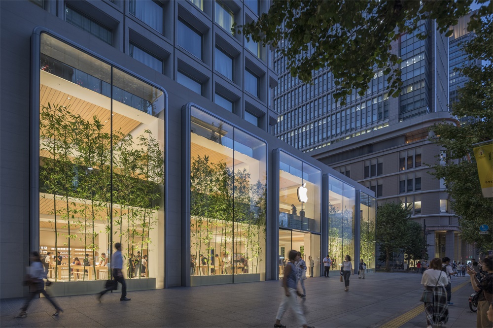 商业空间，苹果店设计，手机体验店，Apple Store，Foster + Partners