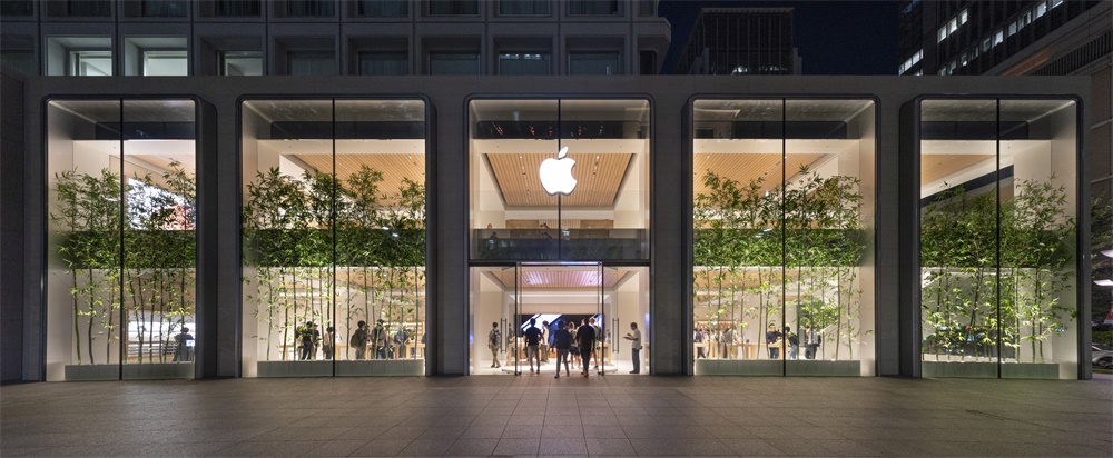 商业空间，苹果店设计，手机体验店，Apple Store，Foster + Partners