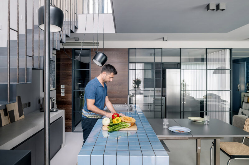 意思建筑丨北京315平米顶层公寓-山水文园