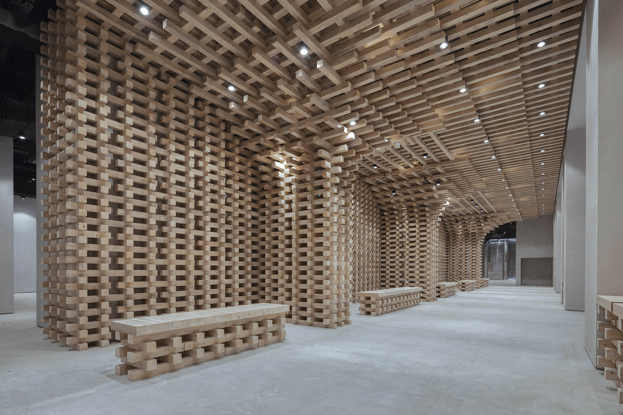 班得建筑，商业空间，GreenMonster Lab，北京望京昆泰嘉瑞文化中心，北京文化空间设计，美食文化展示中心，项目投稿