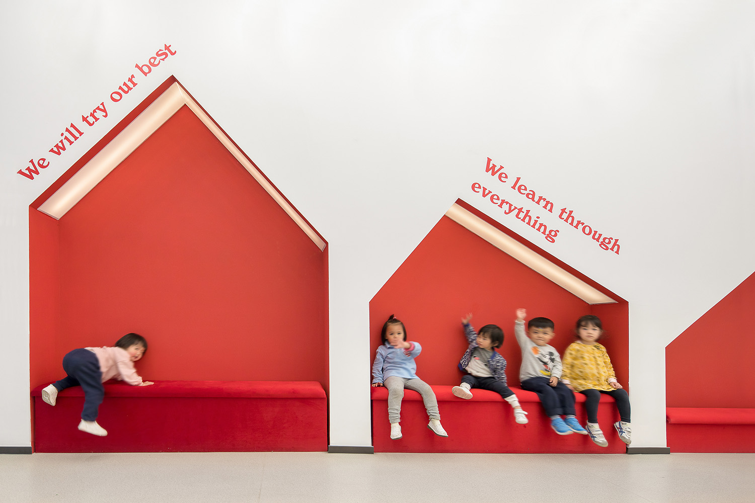 MOC DESIGN OFFICE，MOC设计，壹方中心温莎双语幼儿园，温莎双语幼儿园，幼儿园设计，儿童娱乐中心设计，项目投稿