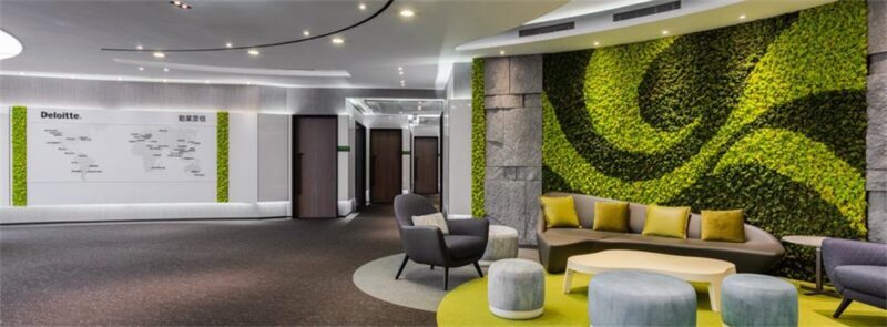 简兆芝室内设计 | 种下一片绿意-Deloitte Taiwan