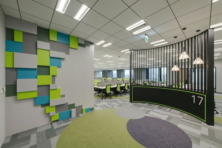 办公空间，开放式办公，简兆芝室内设计，Deloitte Taiwan，项目投稿
