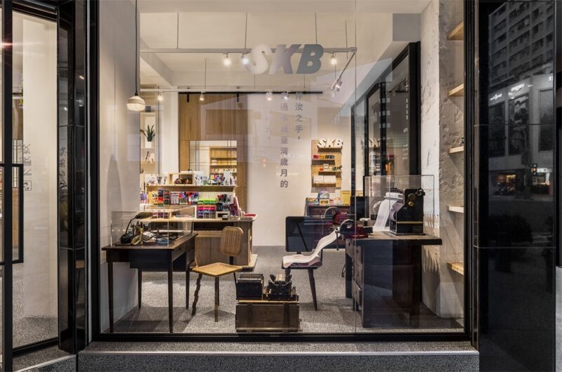 弄木人文空间 | 高雄老字号文具店改造设计