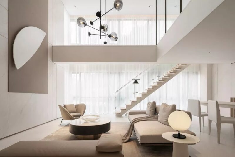 李益中空间设计丨贵阳华润悦府：空纳万境，自得而自由