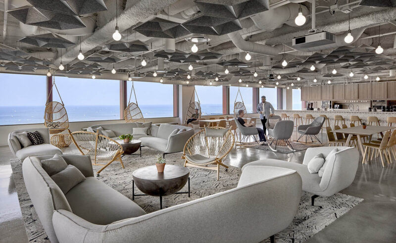 EAA | 芝加哥贸易公司Akuna开放式办公室设计