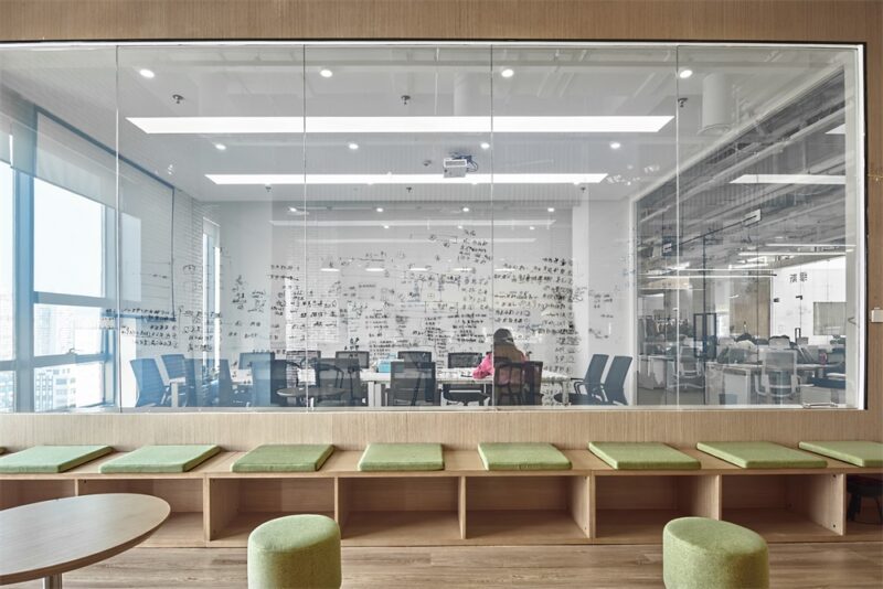 NAN Architects l 上海“Abox壹盒”的办公室