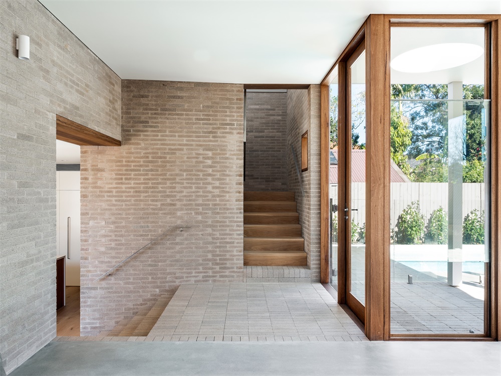 住宅空间，私人住宅，HENLEY CLAYS之家，悉尼，砖块建造