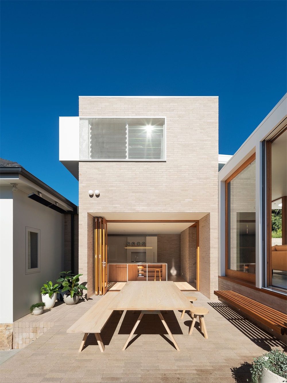 住宅空间，私人住宅，HENLEY CLAYS之家，悉尼，砖块建造