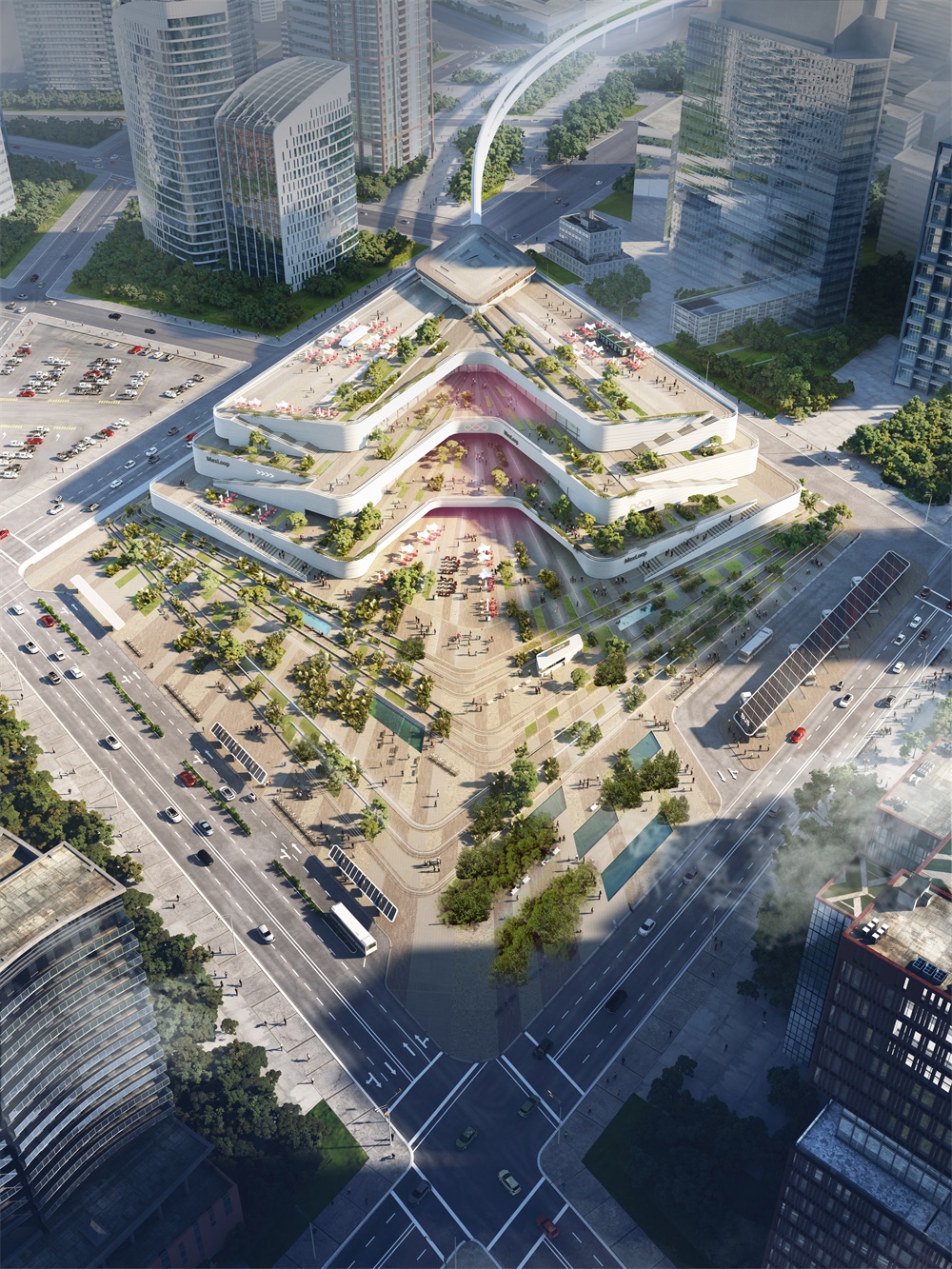 FR-EE，基建设计，超级铁路，未来车站，墨西哥，Mexloop，项目投稿
