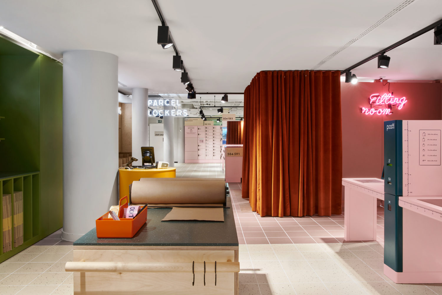 Motley&Fyra，Box Stores，概念店，芬兰，商业空间，店铺设计，新零售空间