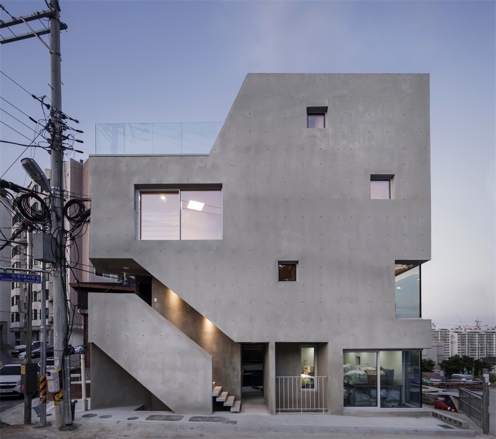 韩国九里，住宅设计，住家工作室，私人住宅设计，建筑设计，Architects H2L