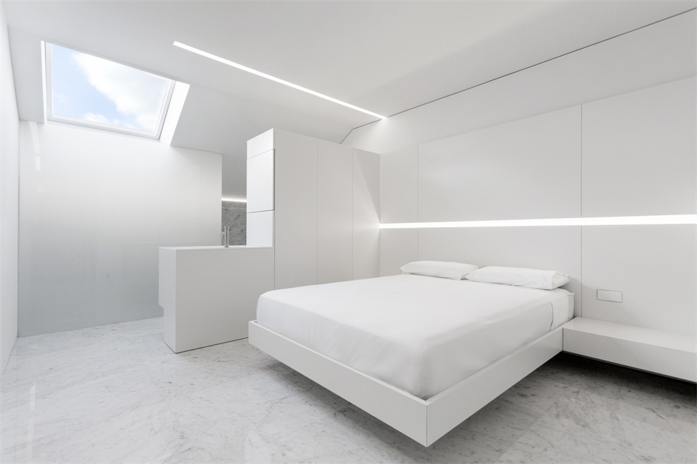 住宅空间，西班牙，Fran Silvestre Arquitectos，改造设计，penthouse住宅，极简主义
