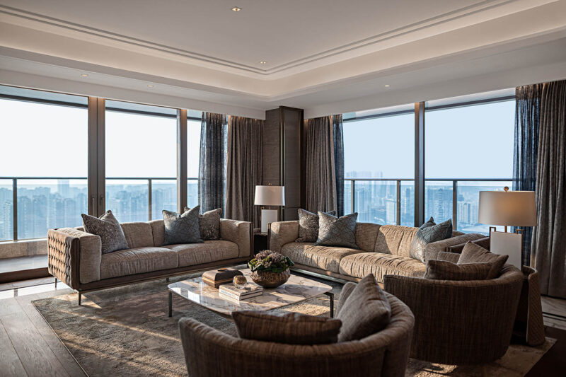 朗昇设计 | 深圳壹方玖誉大平层，私宅设计新美学