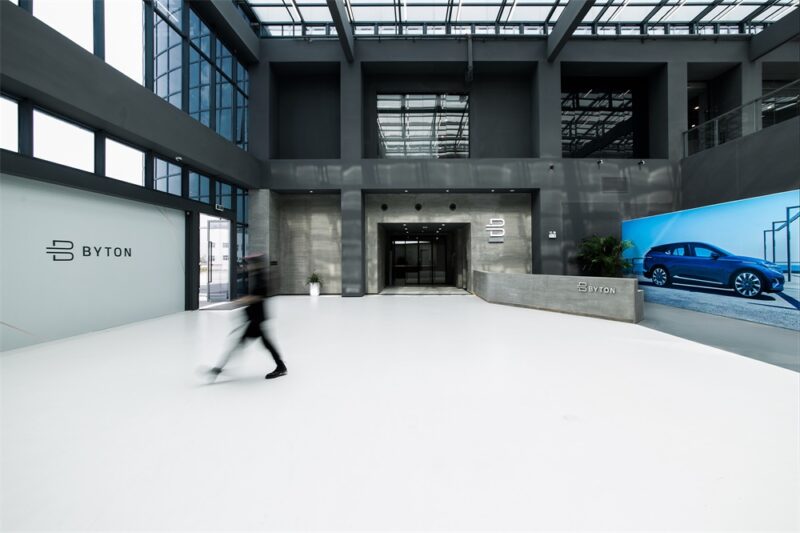 inDeco领筑智造 l 拜腾新能源汽车生产基地办公中心