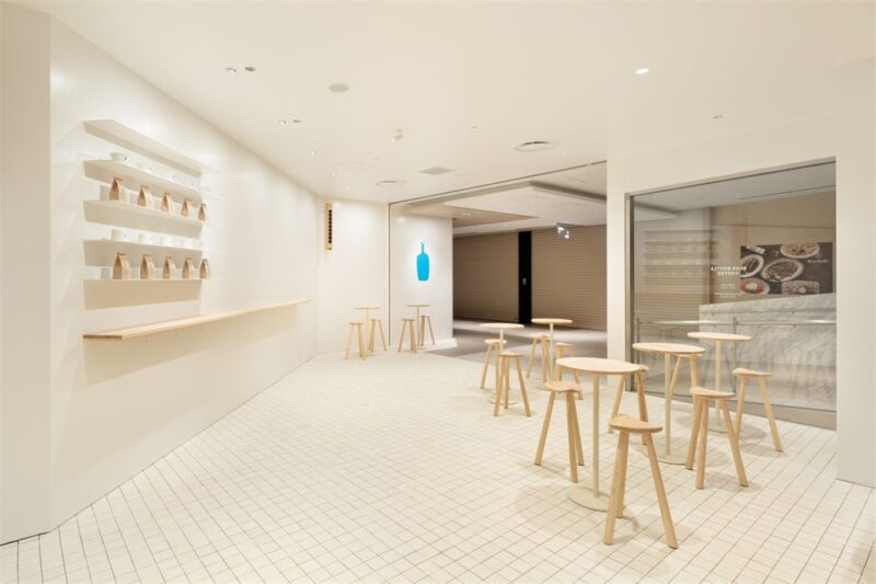 Schemata Architects | 东京银座小蓝瓶咖啡Blue Bottle Coffee