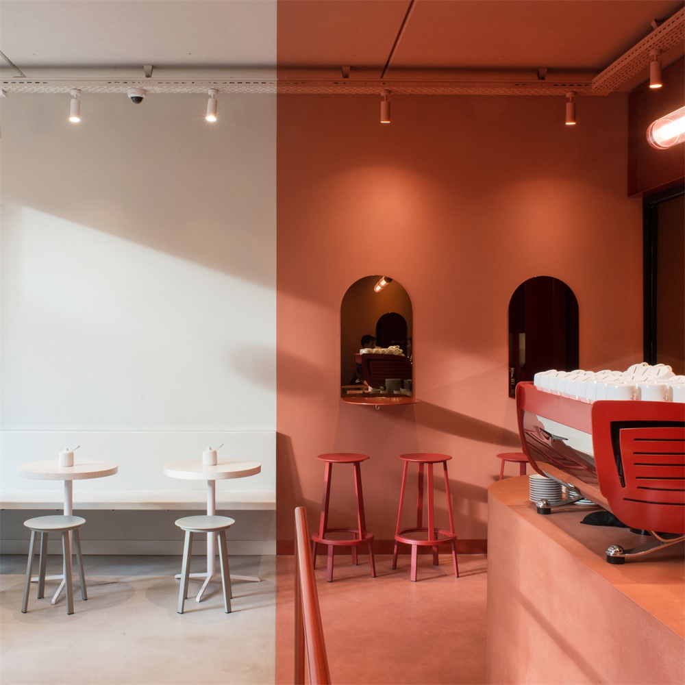 餐饮空间，咖啡馆设计，比利时布鲁塞尔，HOP Architects，特色咖啡吧